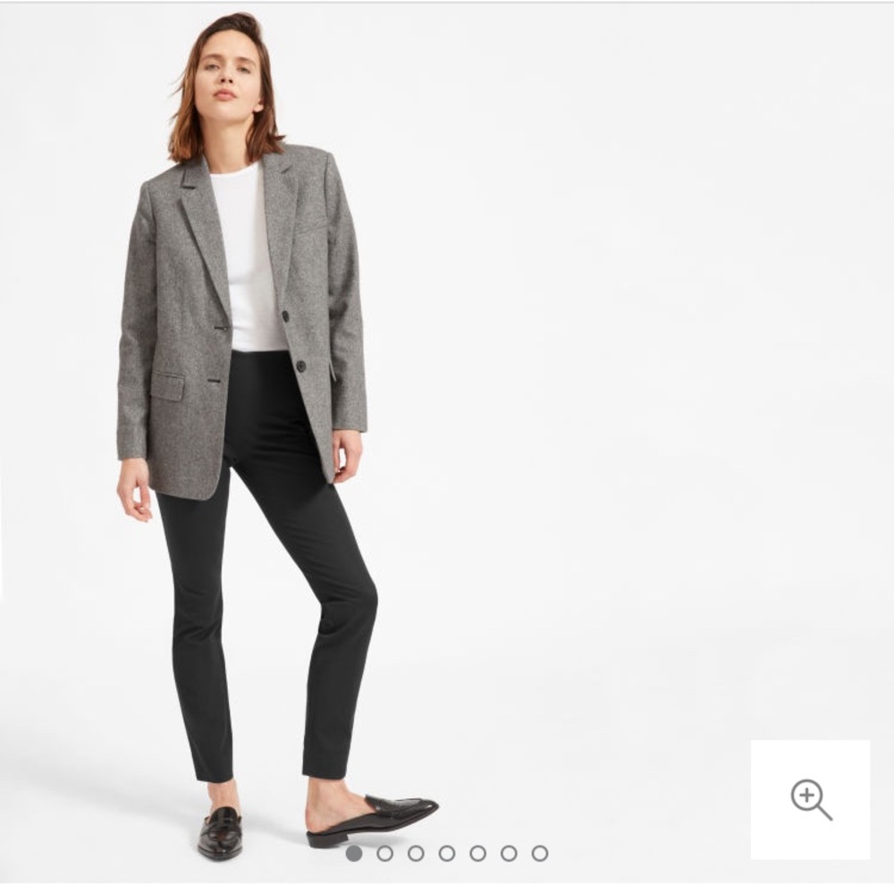 Everlane The Side-Zip Work Pant Black Sz.8